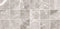 Porcelain Mosaic Nambia (Square) Grey Satin Matte Backsplash Tile 2"x2"